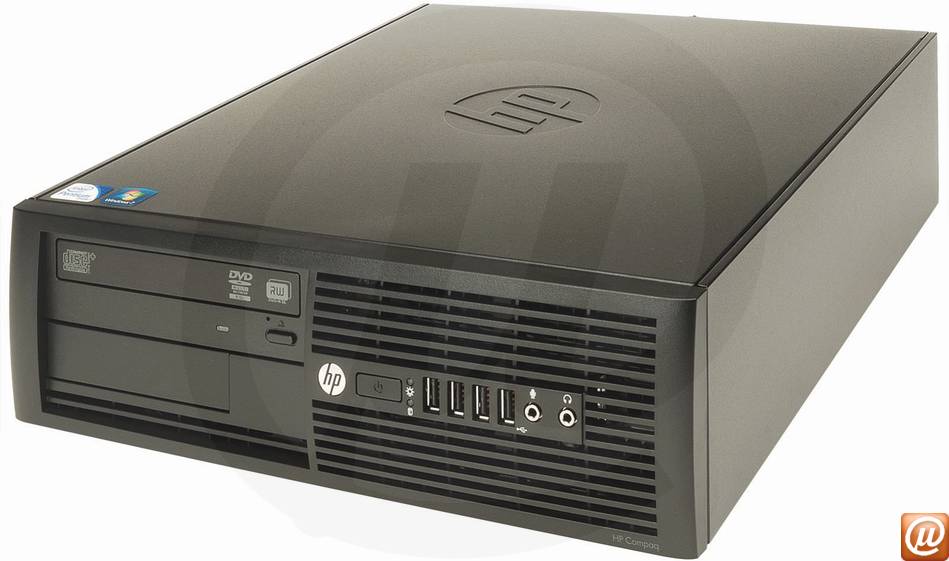 XL807AV-182 - Desktop-PC Pro HP 4000 Intel Core 2 Duo E7500 (2.93GHz) 4GB PC3-10600 DDR3-1066MHz 500GB DVD-RW Windows 7 Professional 64 SFF